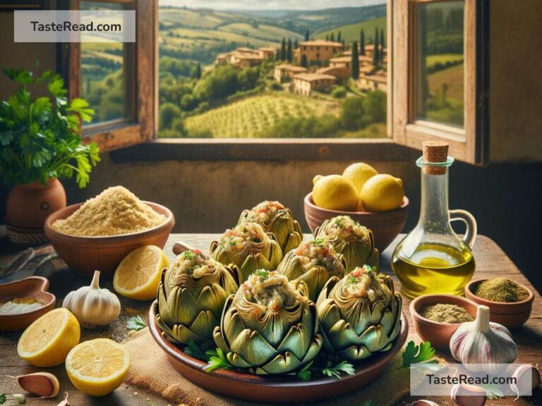 Indulging in Mediterranean-Style Stuffed Artichokes in Italy