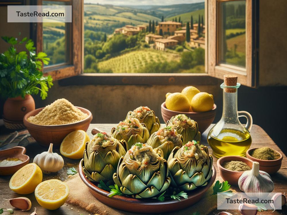 Indulging in Mediterranean-Style Stuffed Artichokes in Italy