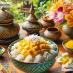 Indulging in Mellow Coconut Rice Desserts in Thailand