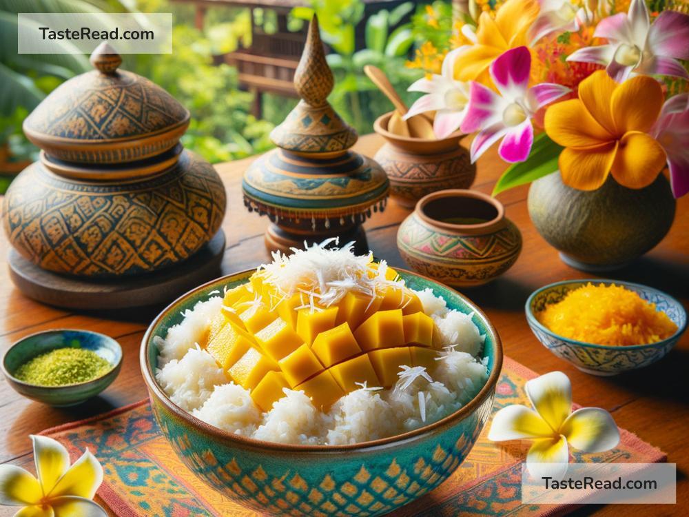 Indulging in Mellow Coconut Rice Desserts in Thailand
