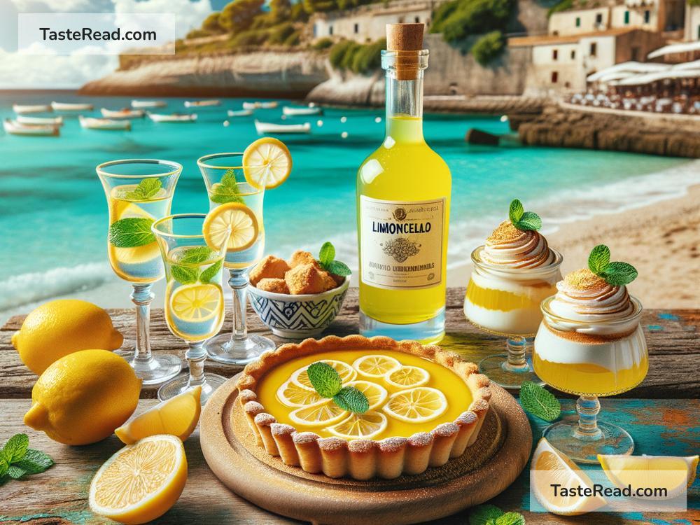Indulging in Refreshing Mediterranean Limoncello and Desserts