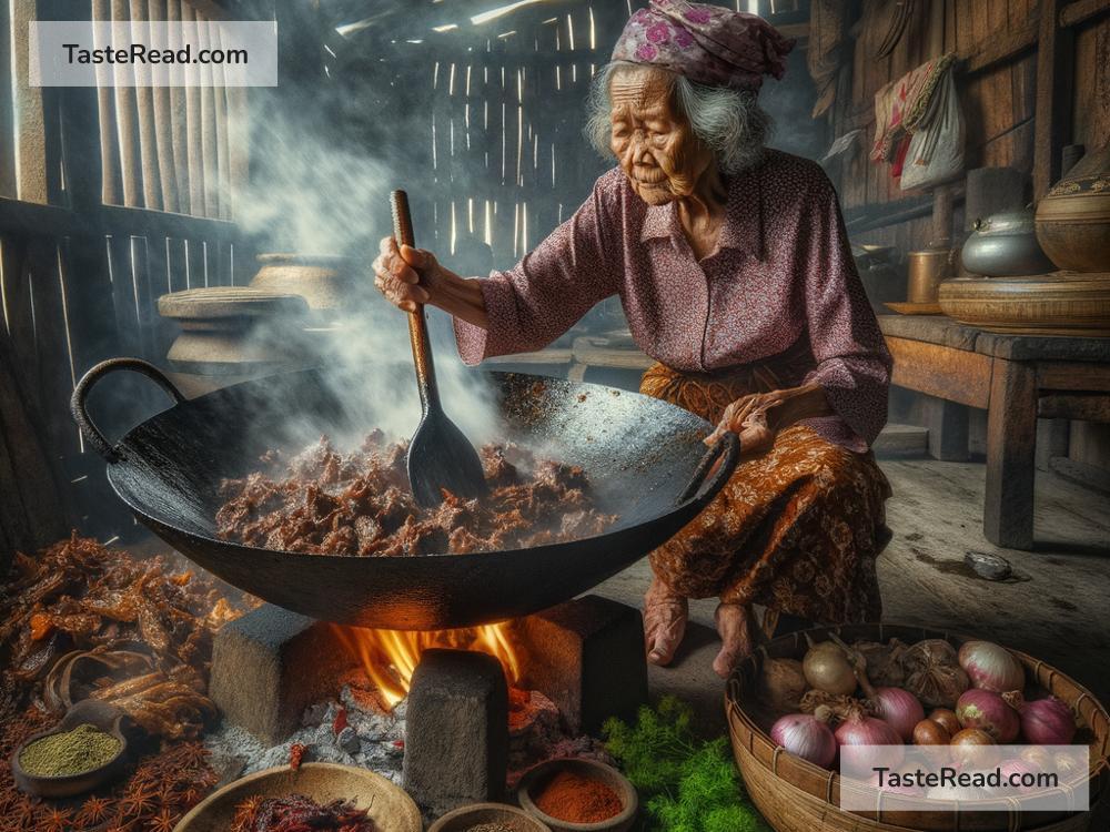 Indulging in Rustic Rendang Traditions in Padang, Indonesia