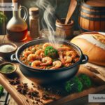 Indulging in Rustic Shrimp Etouffee in Cajun Country, USA