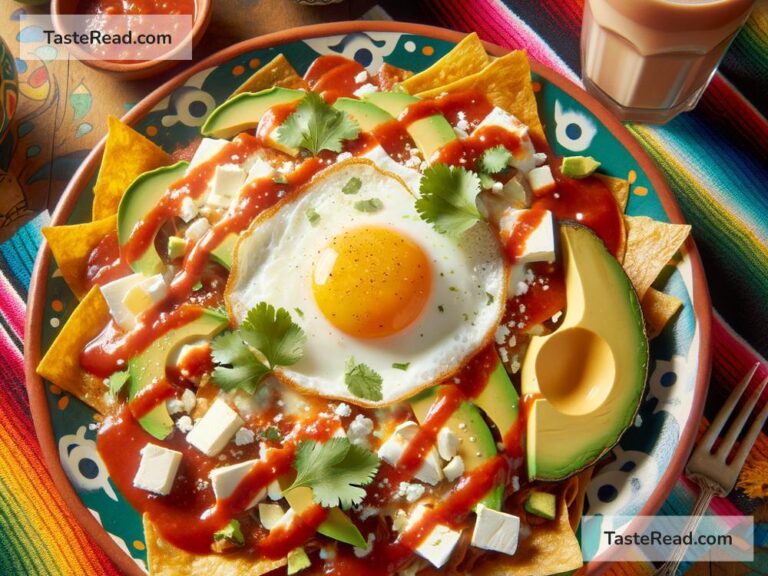 Indulging in Savory Chilaquiles in Mexico City, Mexico