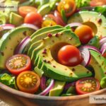 Indulging in the Layered Richness of Californian Avocado Salads