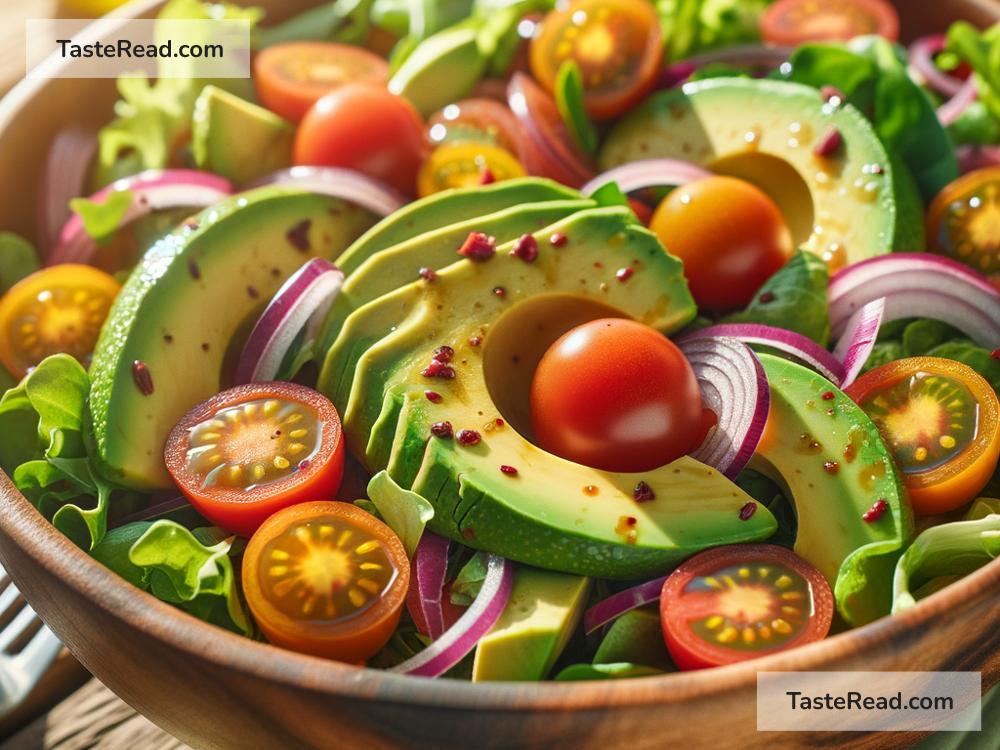 Indulging in the Layered Richness of Californian Avocado Salads