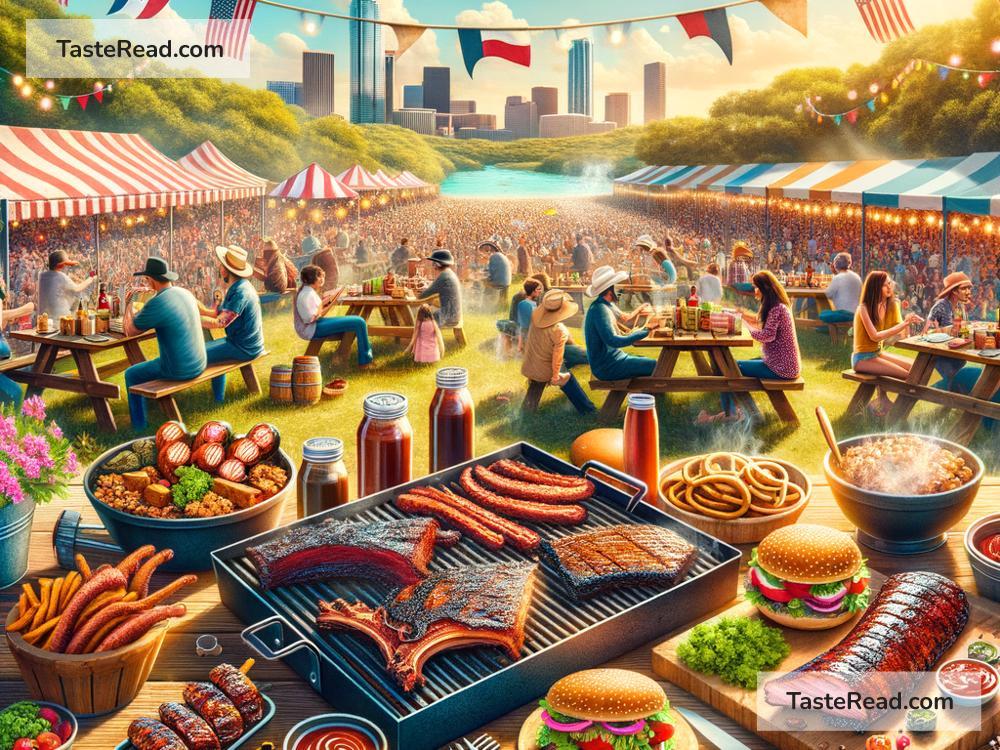 Indulging in the Lively Experience of Outdoor Barbecue Festivals in Texas, USA