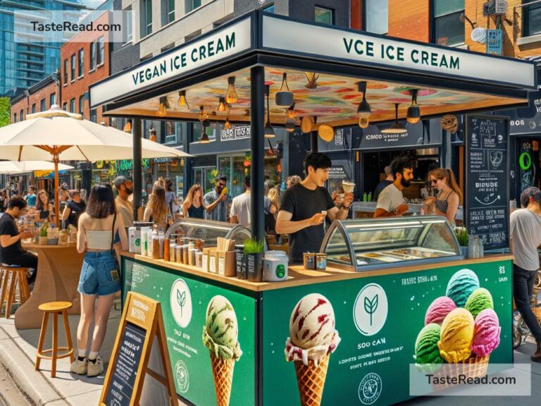 Indulging in the Modern Pod of Vegan Ice Cream Innovations in Toronto, Canada