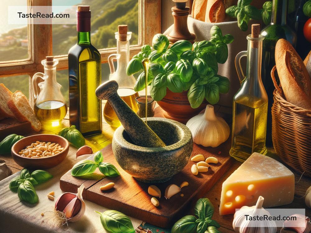 Indulging in the Rustic Craft of Regional Pesto Sauces in Liguria, Italy