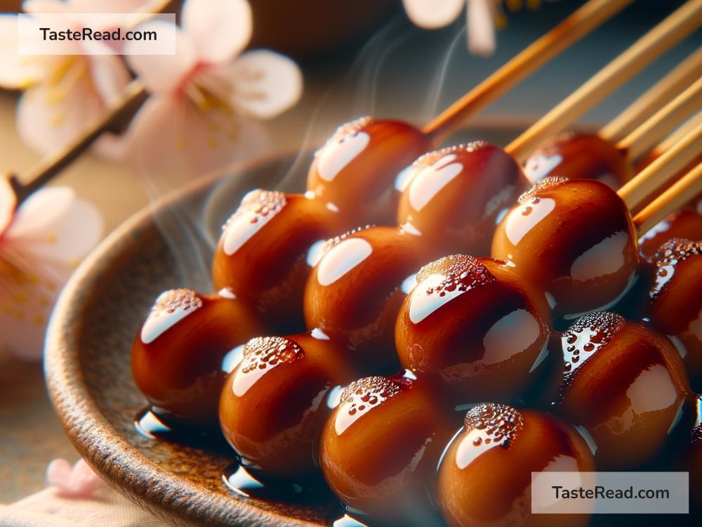 Indulging in the Subtle Sweetness of Japanese Mitarashi Dango in Japan, Japan