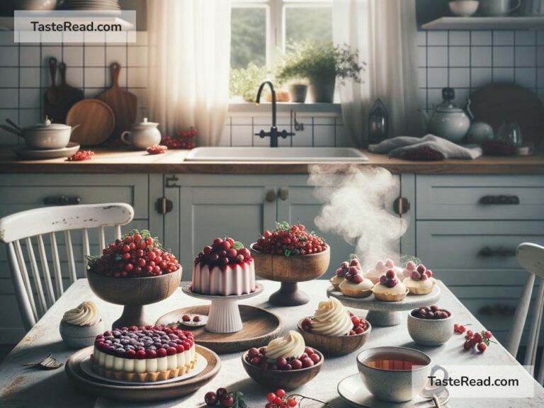 Indulging in the Sweet Harmony of Nordic Lingonberry Desserts