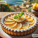 Indulging in the Zesty Charm of Fresh Lemon Tart Presentations in Sicily, Italy