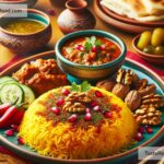 Indulging in Traditional Persian Saffron Rice and Stews
