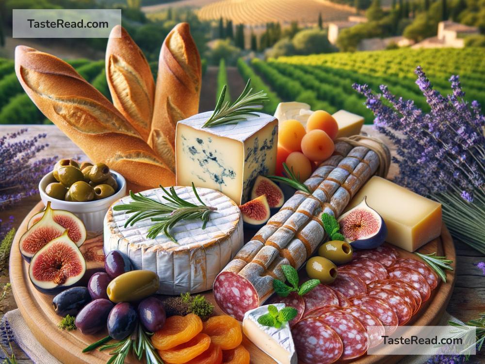 Indulging in Zesty Charcuterie Boards in Provence, France