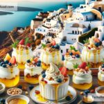 Indulging in Zesty Greek Yogurt Innovations in Santorini, Greece