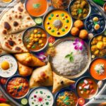 Journeying Through Colorful Indian Thali Meal Presentations