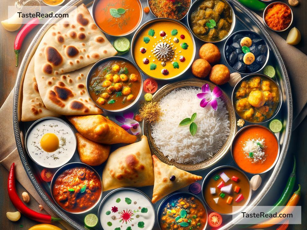 Journeying Through Colorful Indian Thali Meal Presentations