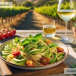 Journeying Through Creamy Avocado Pasta in California, USA