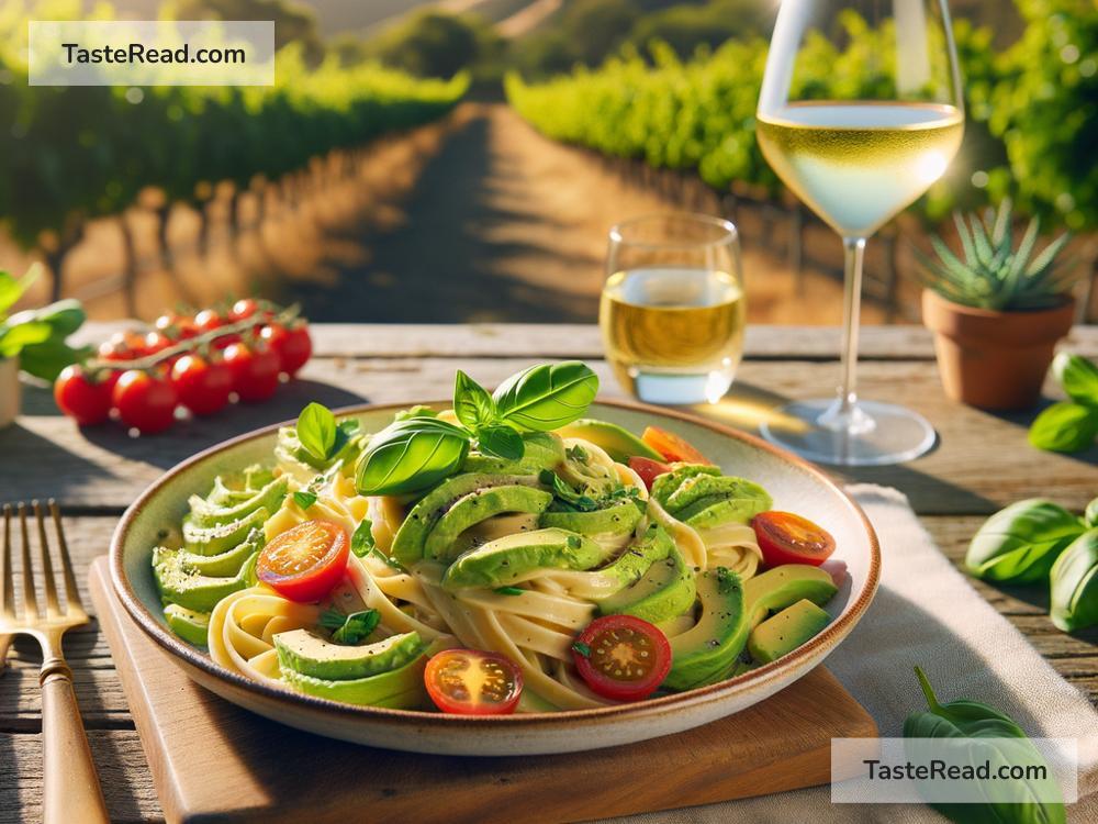 Journeying Through Creamy Avocado Pasta in California, USA
