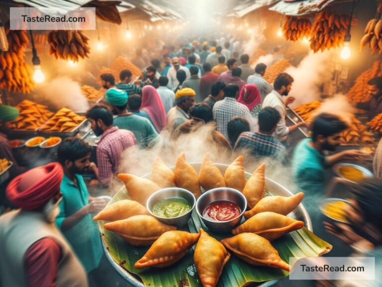 Journeying Through Golden Samosa Secrets in Delhi, India