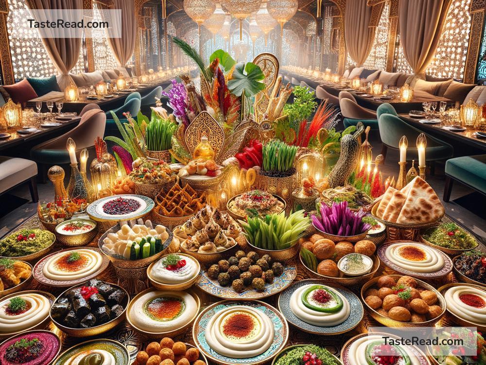 Journeying Through Intricate Arabic Mezze Spreads in Dubai