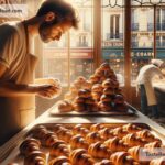 Journeying Through Lively Croissant Craft in Paris, France