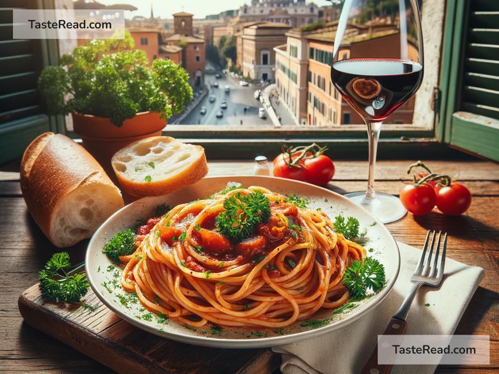 Journeying Through Sumptuous Spaghetti Arrabbiata Traditions in Rome, Italy