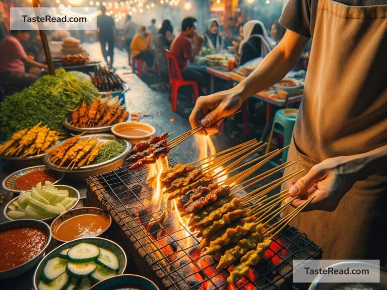 Journeying Through the Bold Sizzle of Street-Side Satay in Penang, Malaysia