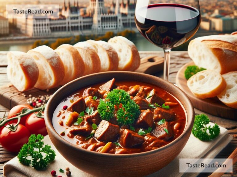 Journeying Through the Classic Flavors of Hungarian Goulash in Budapest, Hungary