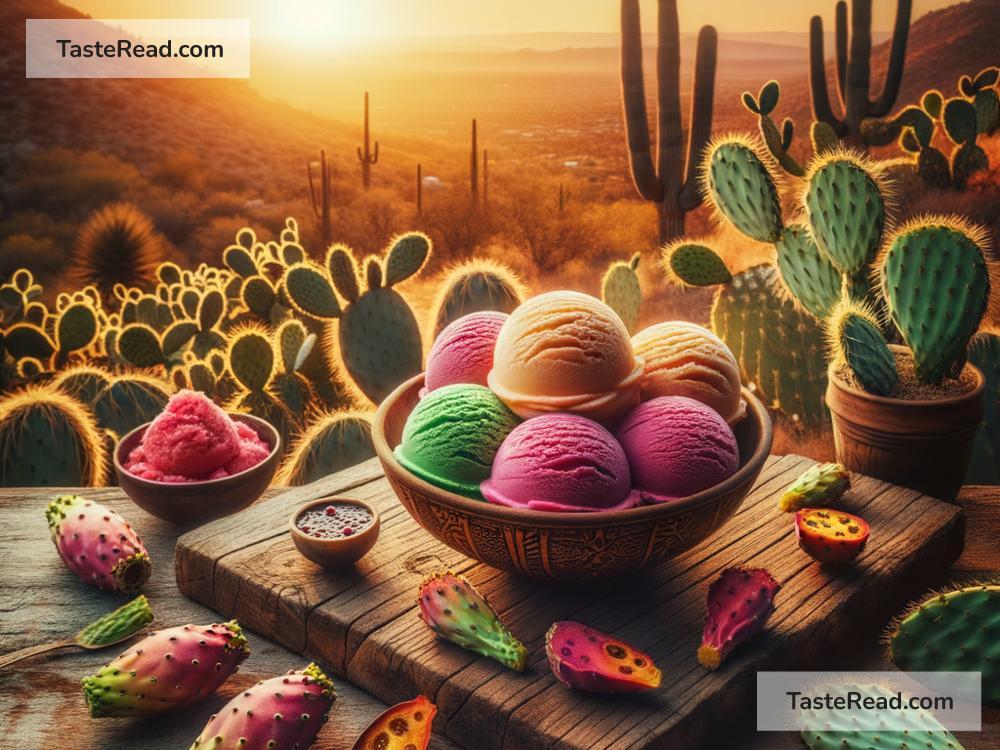Journeying Through the Desert Flavors of Prickly Pear Sorbets in Southwestern USA, USA