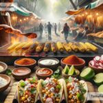 Journeying Through the Zesty World of Mexican Street Corn Tacos in Mexico City, Mexico