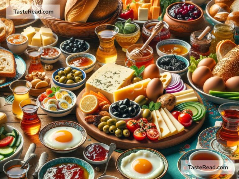 Journeying Through Turkish Kahvaltı Spreads of Breakfast Delights