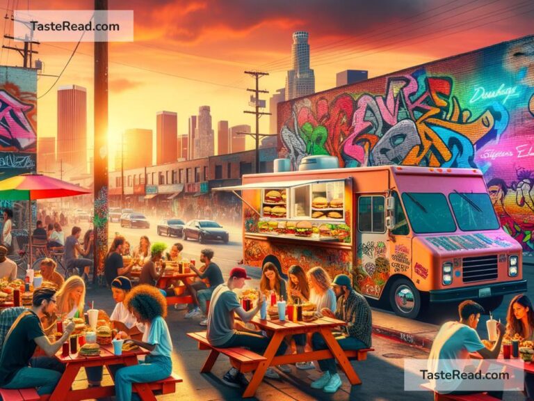 Journeying Through Vibrant Street Burger Scenes in Los Angeles