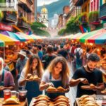 Journeying Through Vibrant Street Empanadas in Bogotá, Colombia