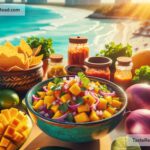 Journeying Through Zesty Mango Salsa Creations in Cancun, Mexico