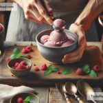 Journeying Through Zesty Raspberry Sorbet Innovations in French Artisanal Kitchens in France, France