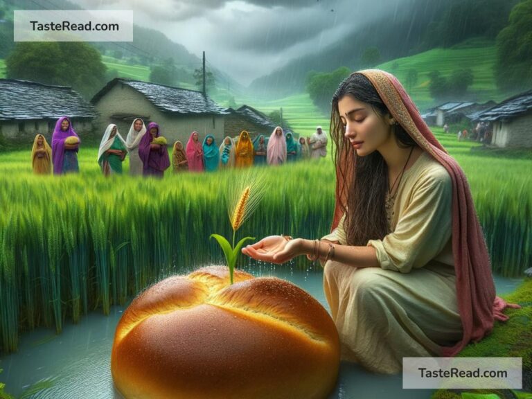 Legend of the bread that grows with rain
