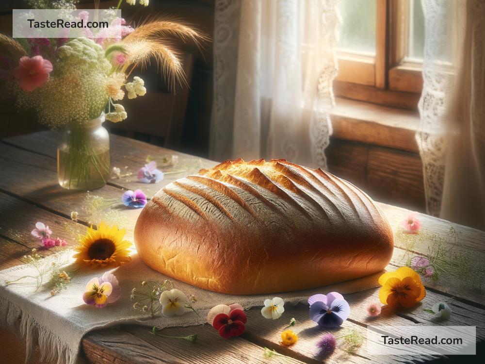 Legend of the bread that turns into flowers