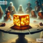 Legend of the cheese that glows in the dark