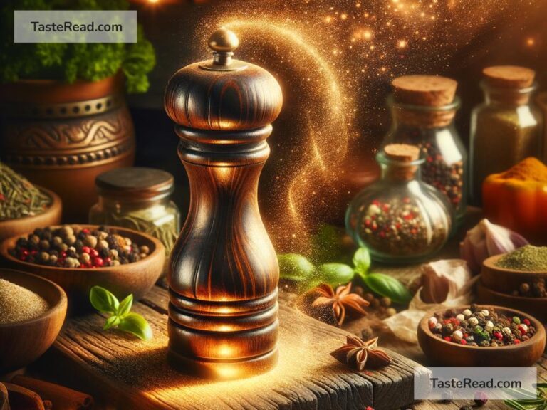Legend of the magical pepper grinder