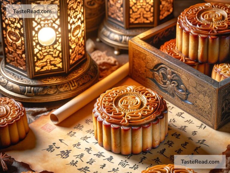 Legend of the mooncake as a secret message