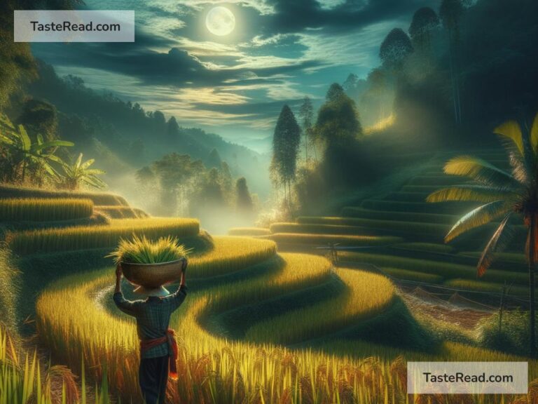 Legend of the rice that grows overnight