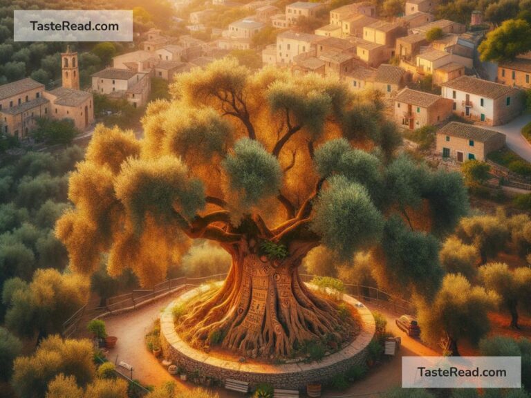 Legend of the sacred olive tree