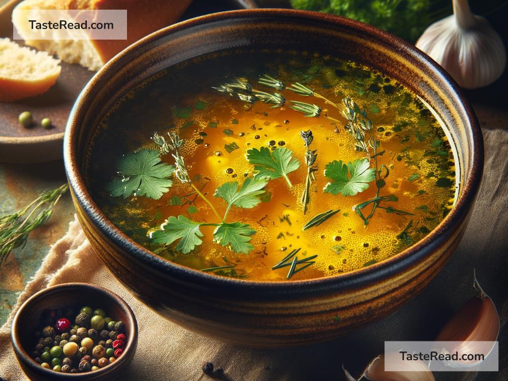 Legend of the soup that brings clarity