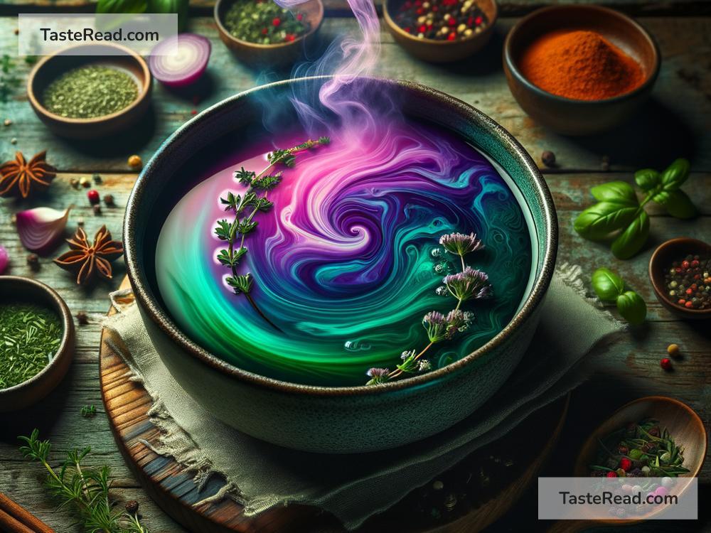 Legend of the soup that changes colors