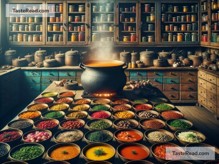 Legend of the soup that changes flavors