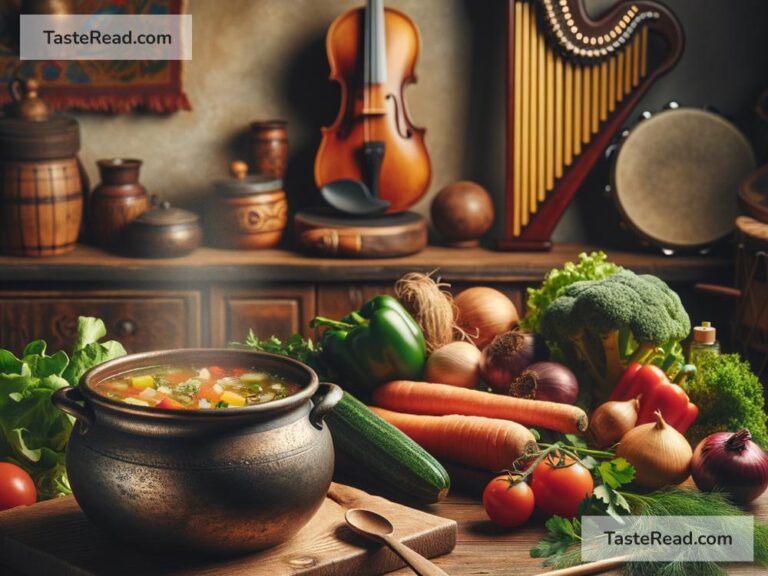 Legend of the soup that creates music