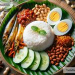 Malaysian nasi lemak as a national dish with cultural ties