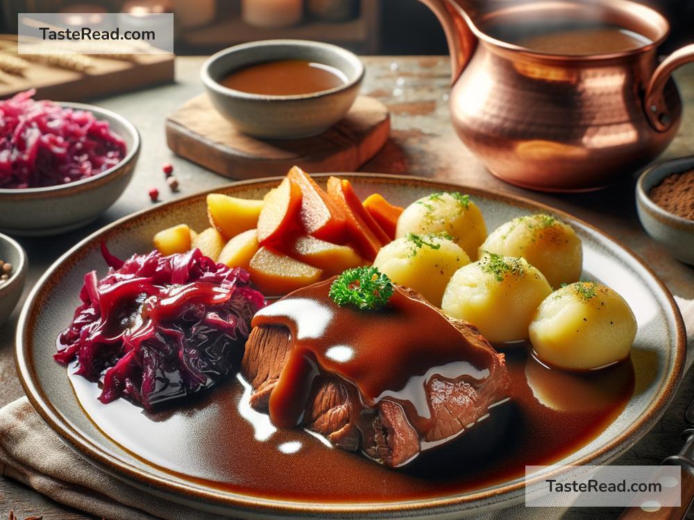 Mastering Artisanal German Sauerbraten with a Hint of Ginger
