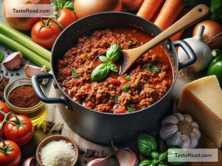 Mastering Homemade Bolognese Sauce: An Italian Classic